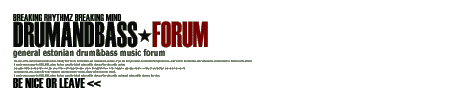 ::estonian drum'n'bass forum::